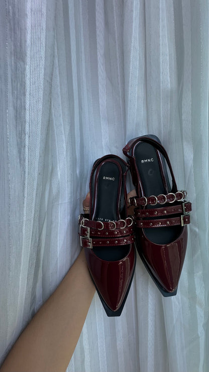 Burgundy Flats